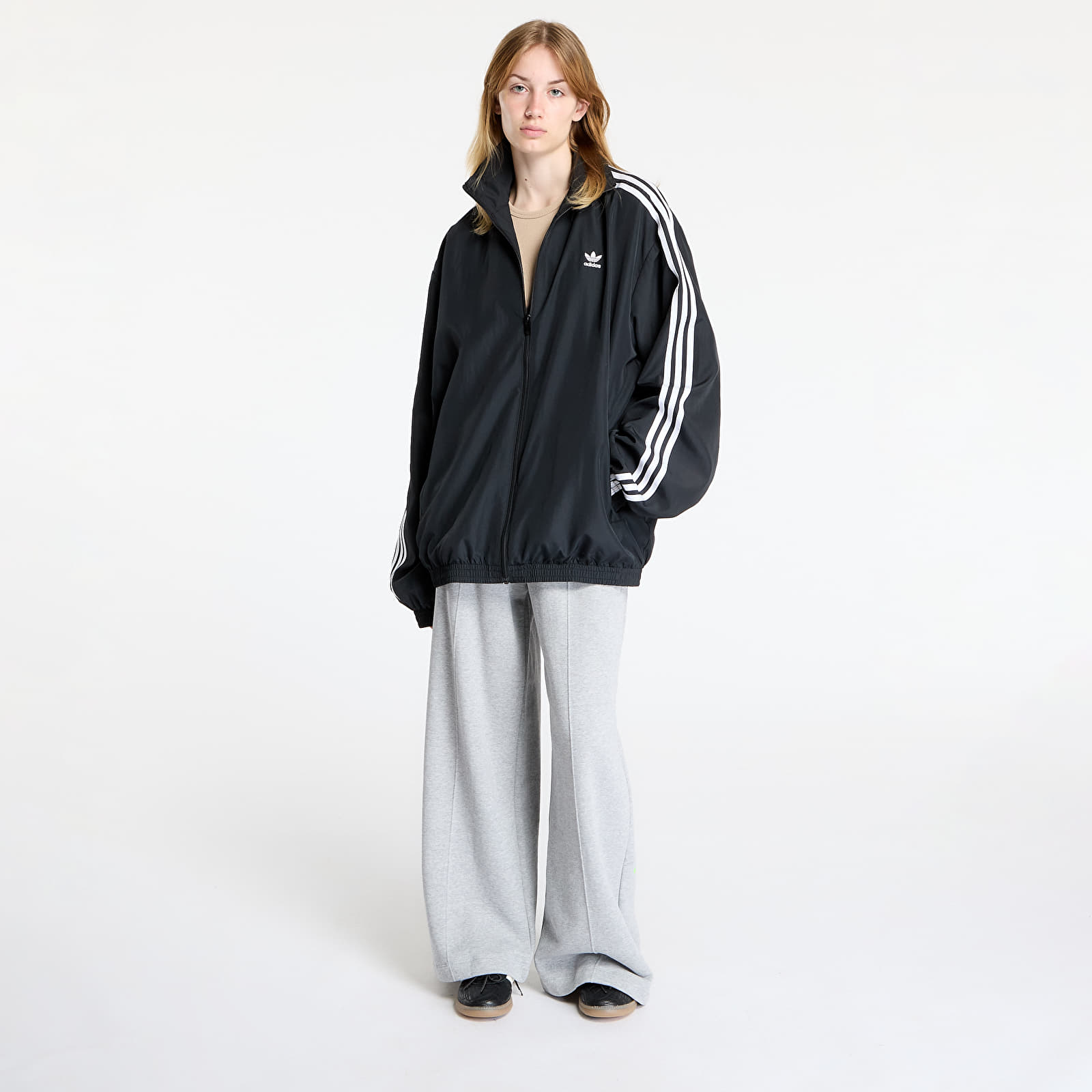 Dames windjacks adidas Adilenium Season 3 Oversized Track Top Black