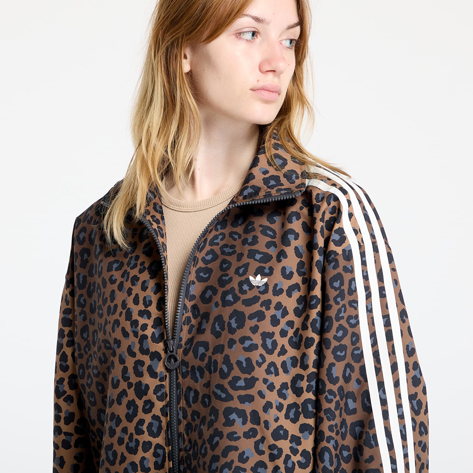 Dames windjacks adidas Fb Oversized Track Top Multicolor
