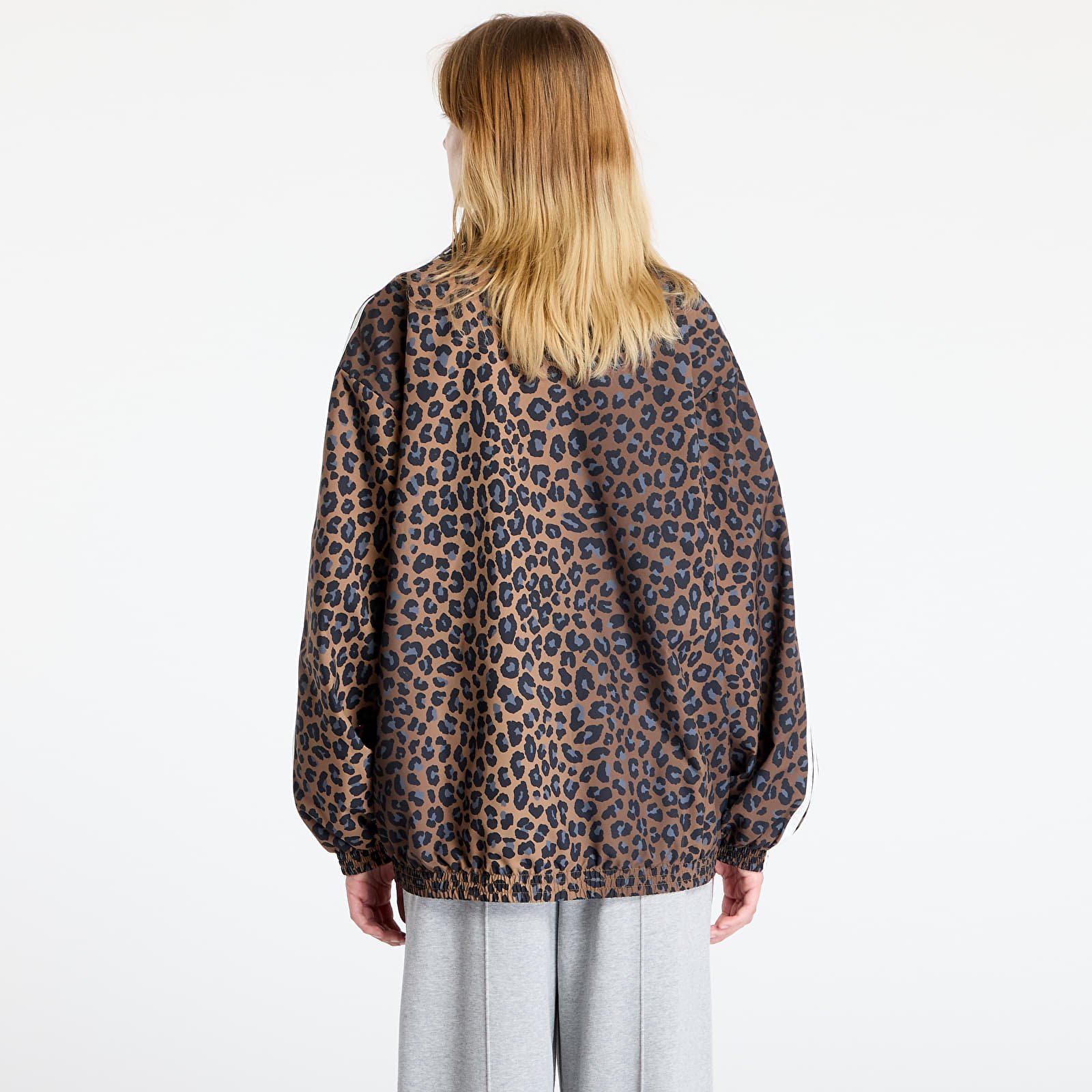 Dames windjacks adidas Fb Oversized Track Top Multicolor