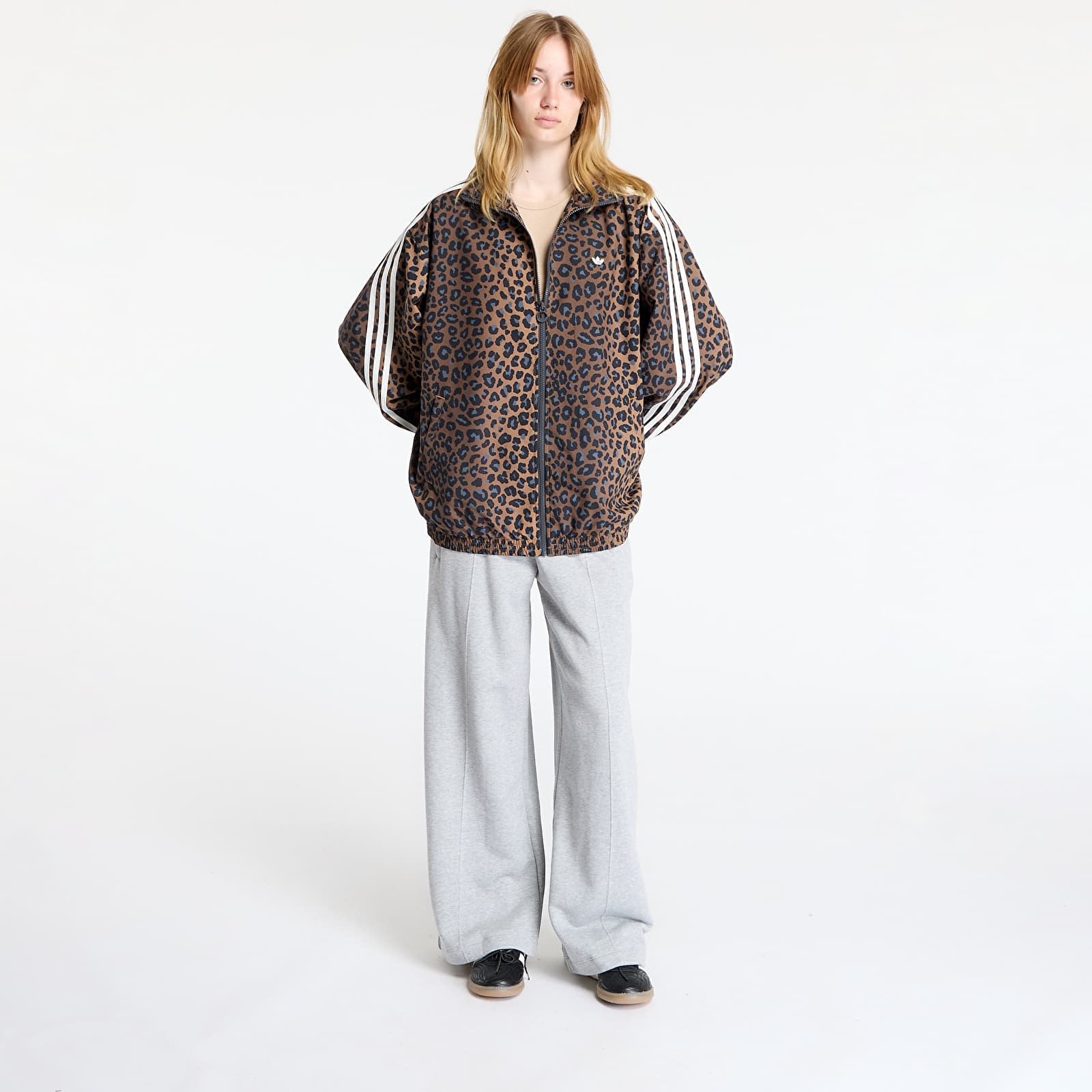 Dames windjacks adidas Fb Oversized Track Top Multicolor