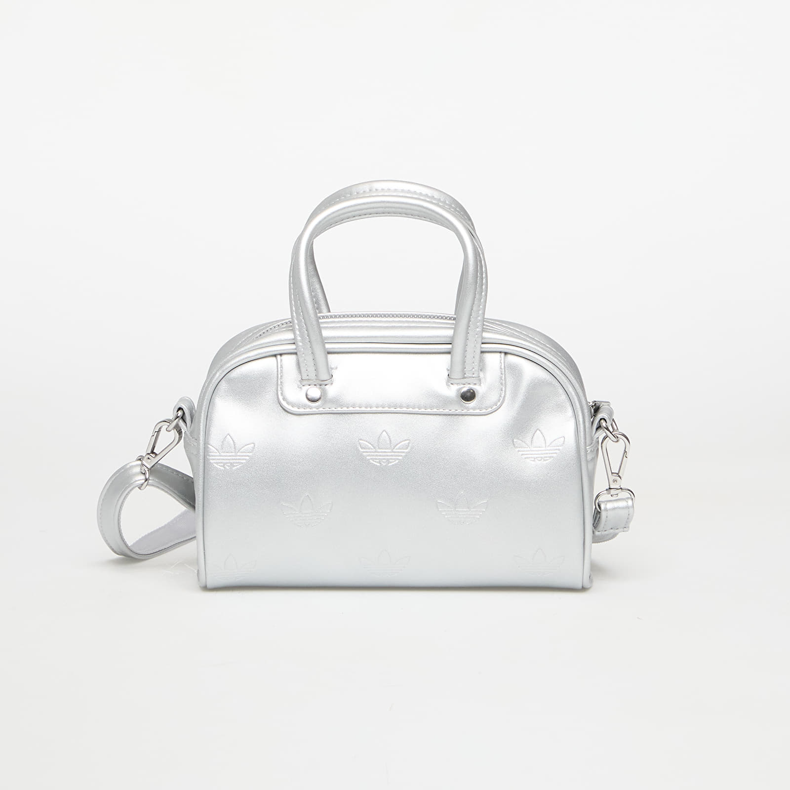 Bolsos bandolera adidas Adicolor Mini Bowling Bag Silver Metallic