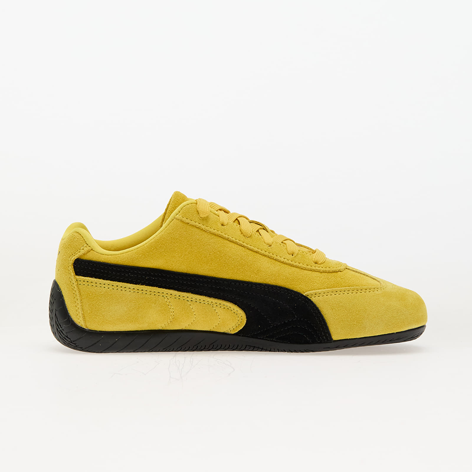 Men's sneakers and shoes Puma Speedcat Og Pele Yellow-Puma Black