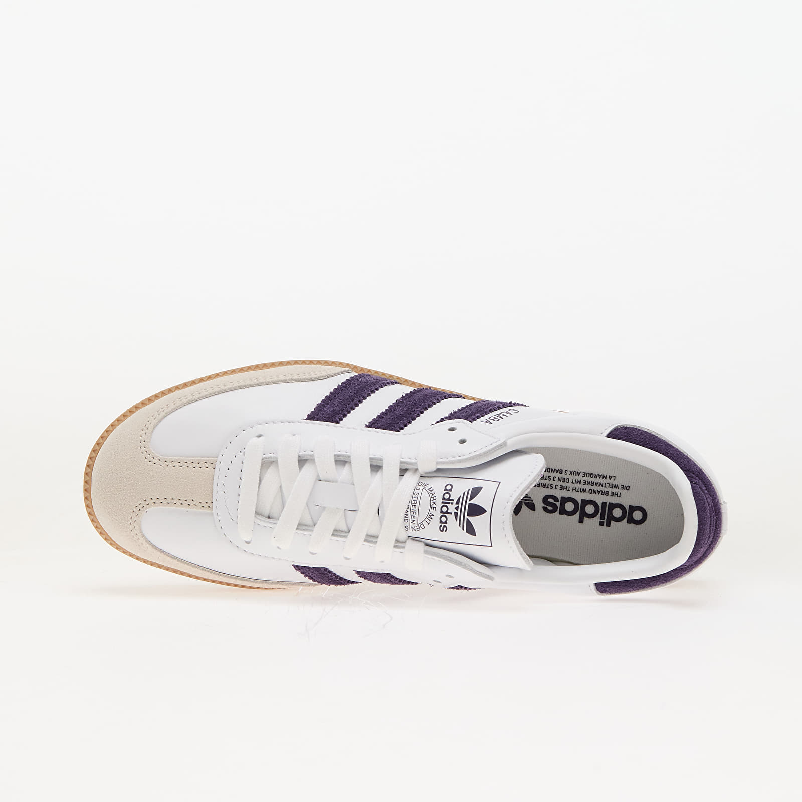 Damesschoenen adidas Samba OG W Cloud White/ Aluminium/ Aurplu