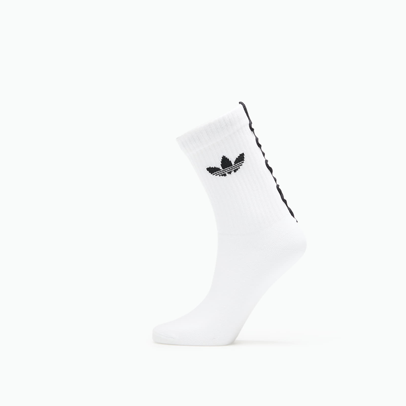 Men's socks adidas Ruffle Crew Socks 2-Pack White/ Black/ Blue