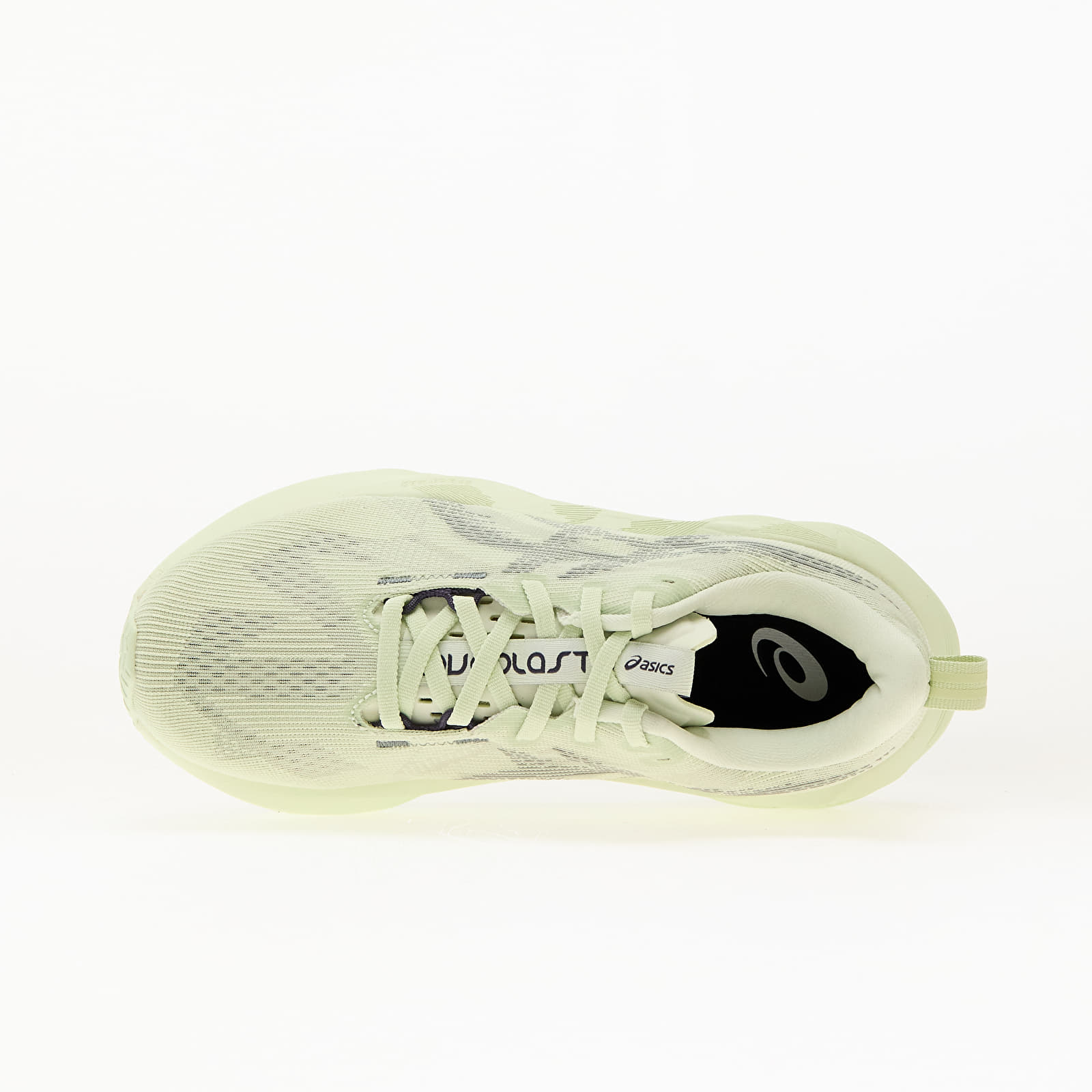 Women's sneakers and shoes Asics Novablast 5 Whisper Green/ Monument Blue