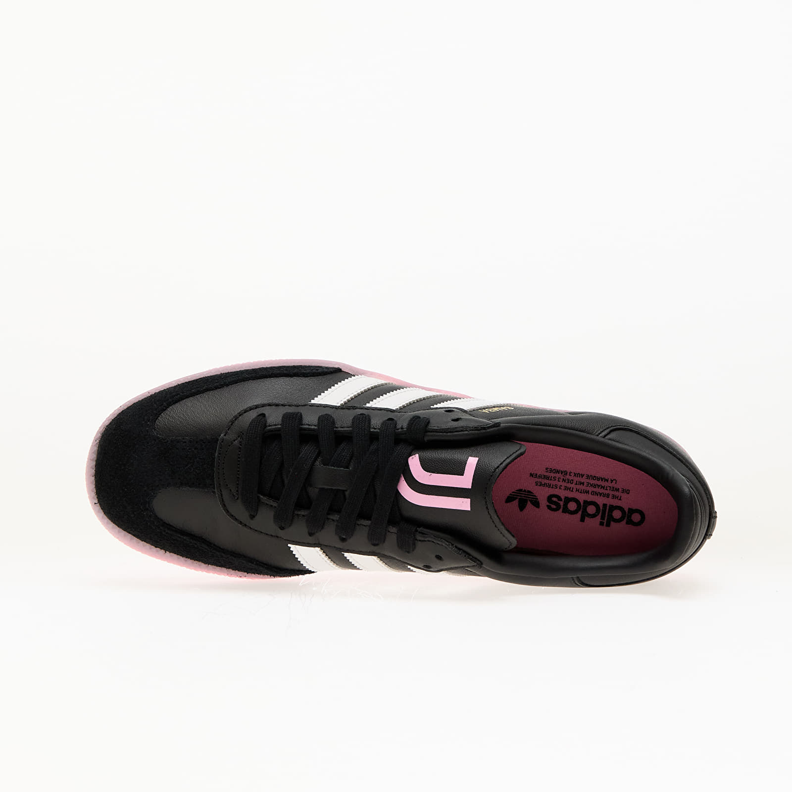 Vīriešu čības un apavi adidas Samba Licensed Core Black/ Core Black/ Core Black