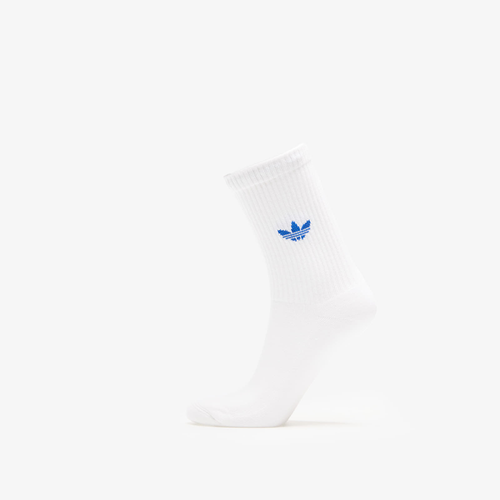 Calcetines para hombre adidas Ombre Crew Socks 3-Pack White/ Pulse Lime
