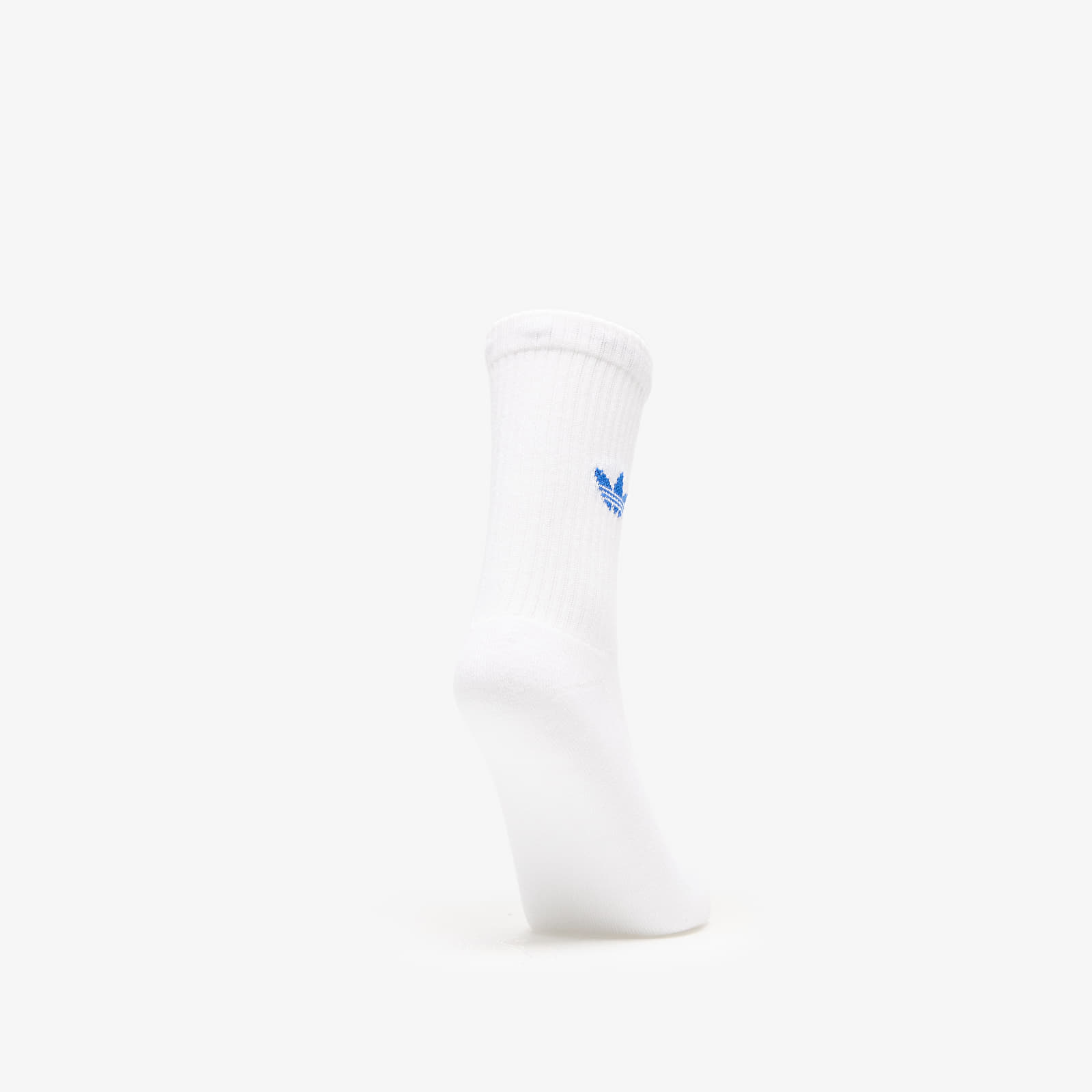 Calcetines para hombre adidas Ombre Crew Socks 3-Pack White/ Pulse Lime