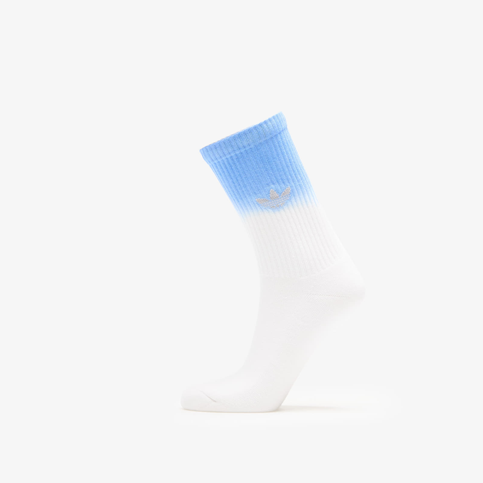 Calcetines para hombre adidas Ombre Crew Socks 3-Pack White/ Pulse Lime