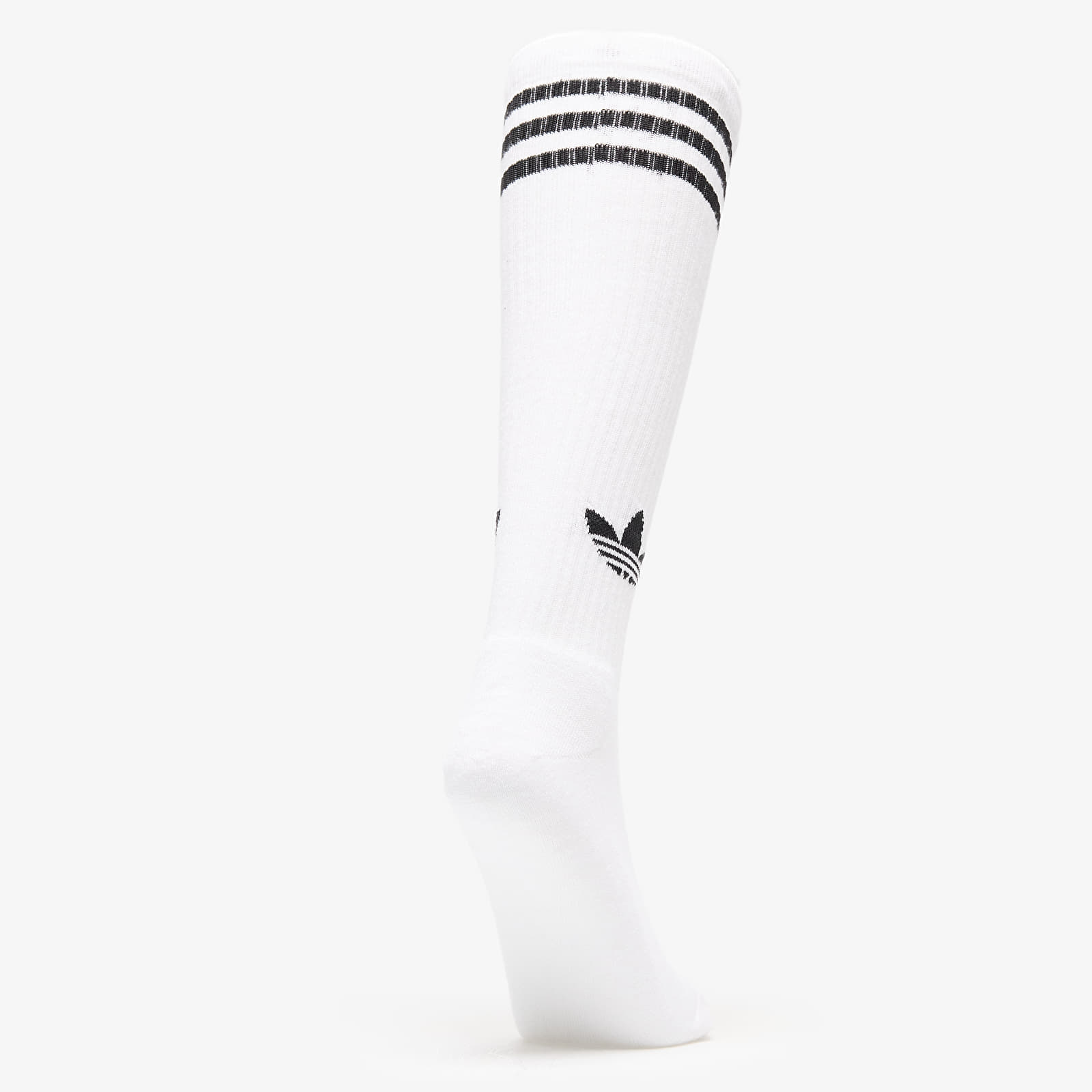Calcetines para hombre adidas 3S Knee S 2-Pack White/ Black