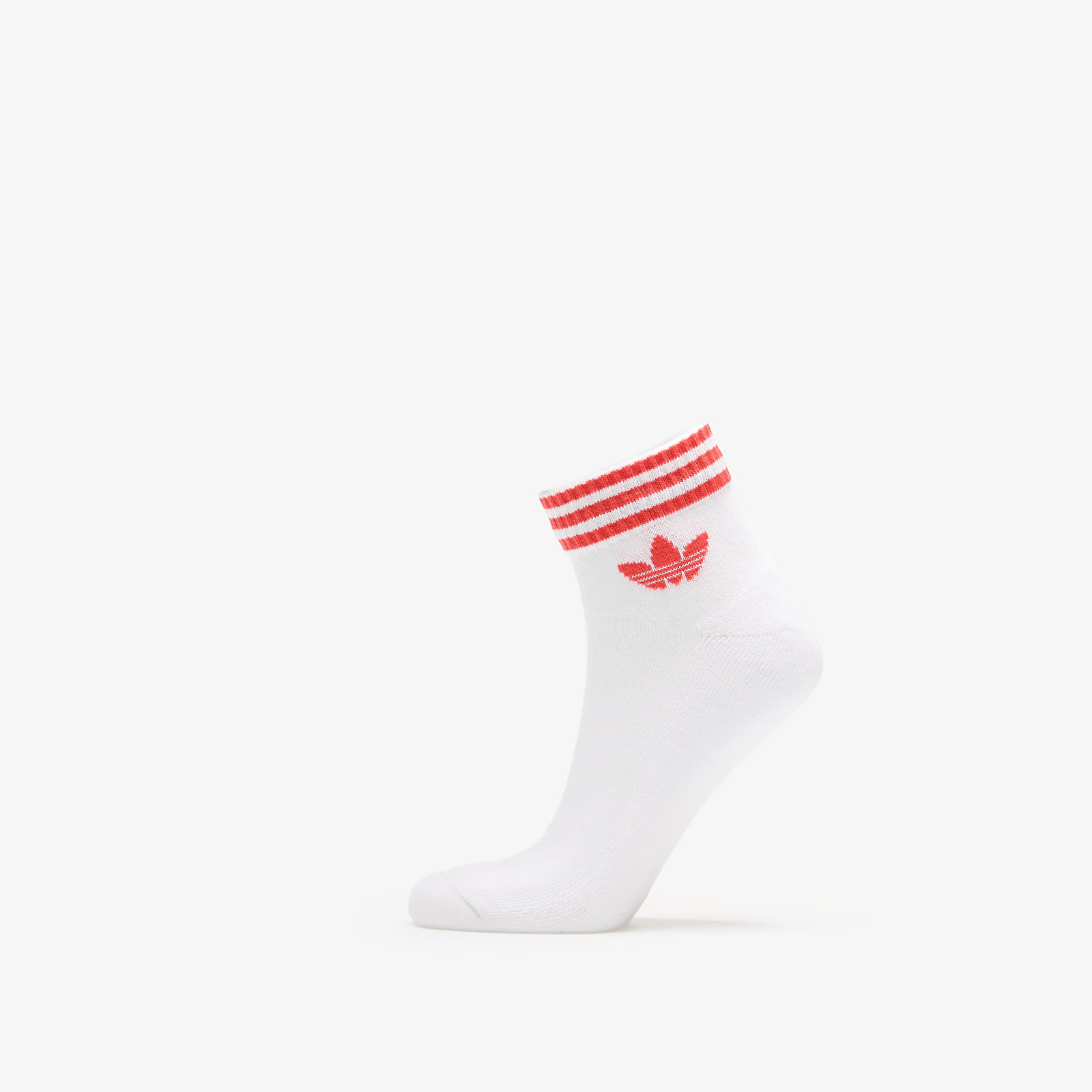 adidas 3S Ankle S 3-Pack White/ Lucid Blue/ Scrgrn L