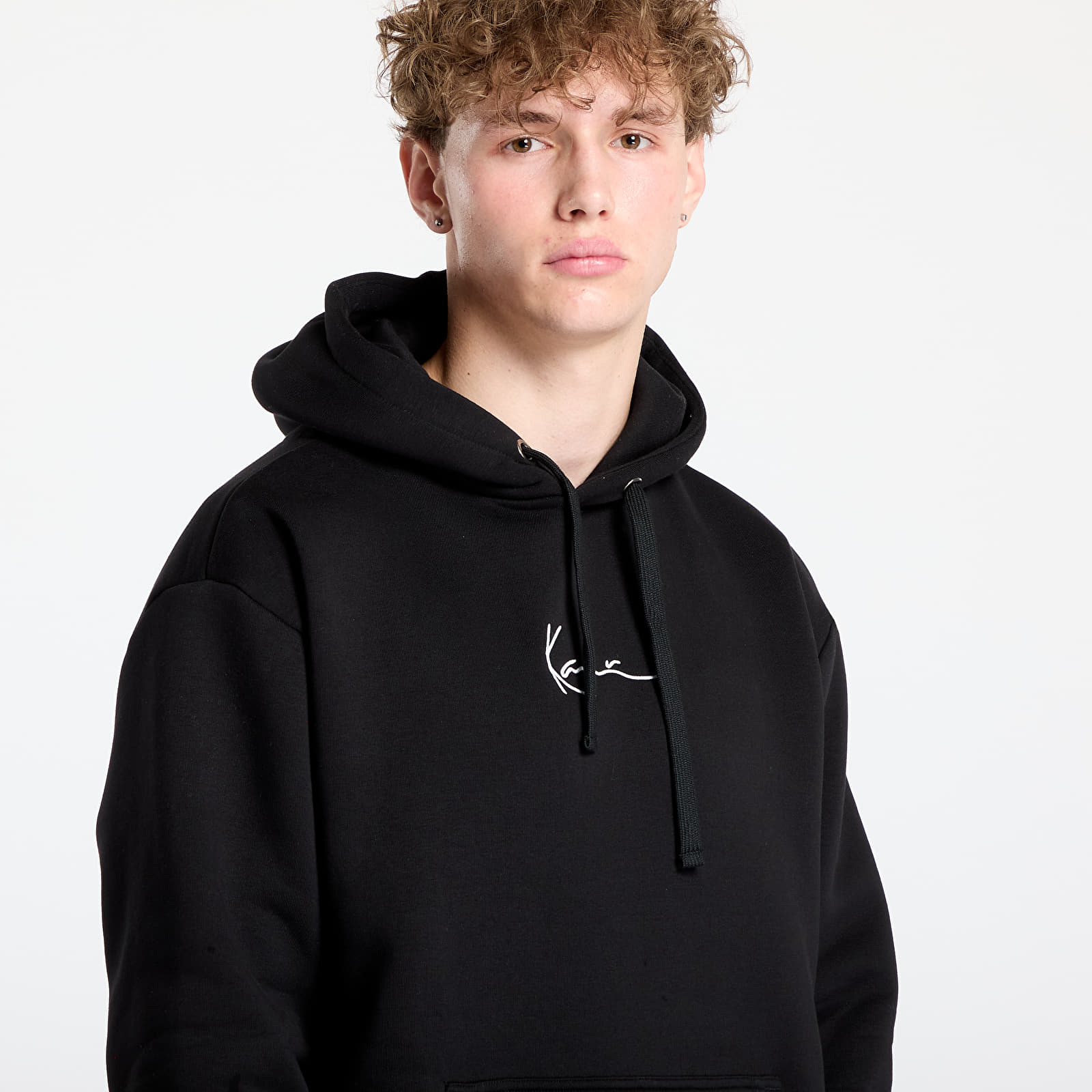 Dukserice Karl Kani Signature Hoodie Black