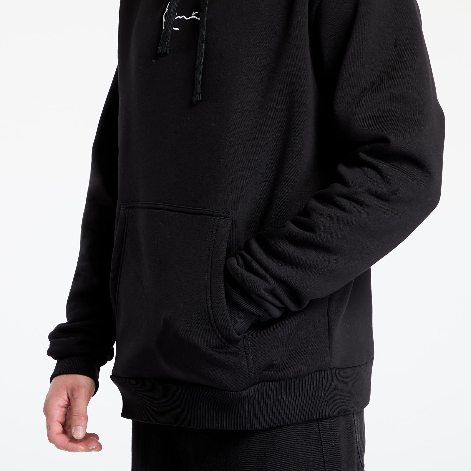 Dukserice Karl Kani Signature Hoodie Black