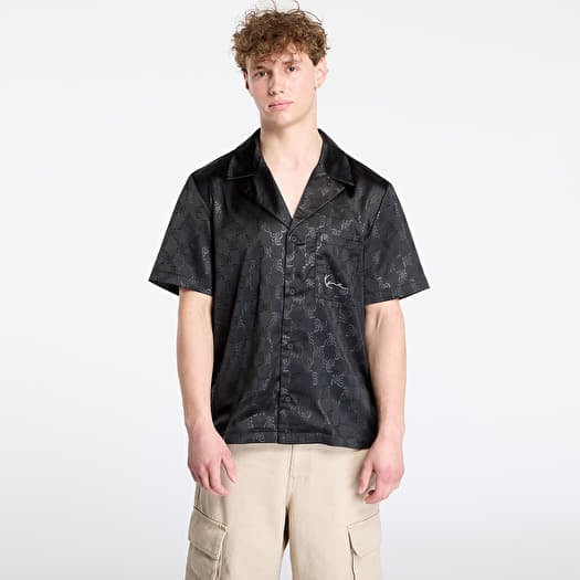 Shirt Karl Kani Signature Aop Resort Shirt Black