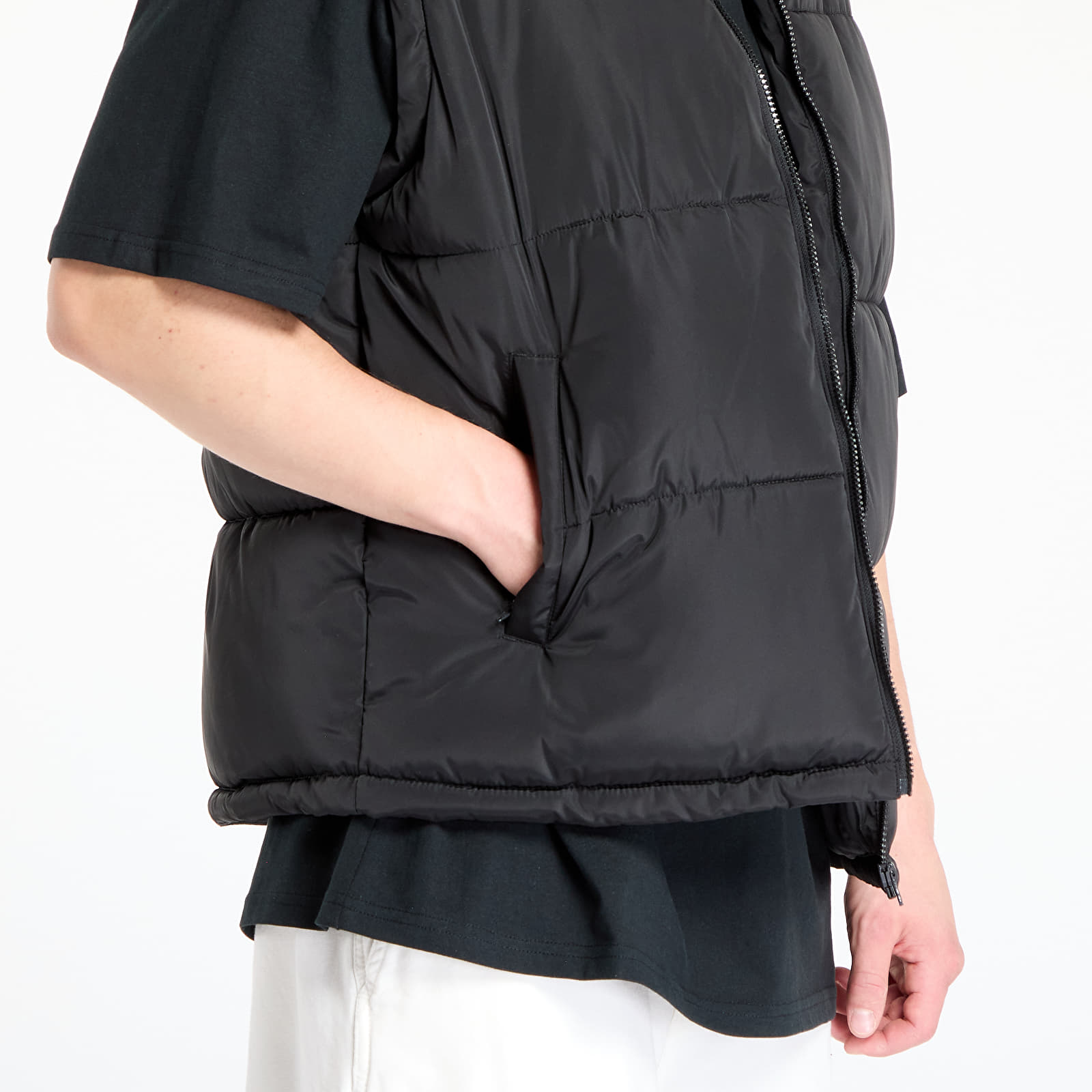 Vestid Urban Classics Block Puffer Vest Black