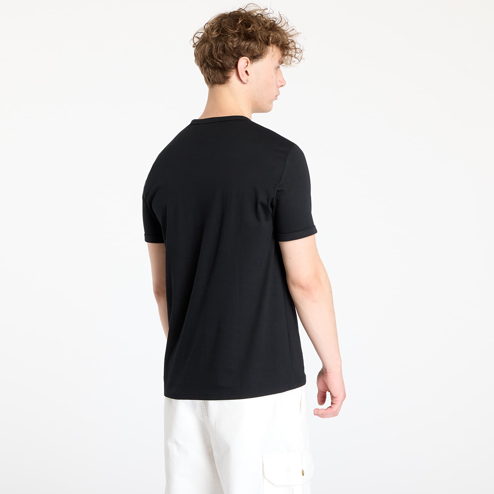 T-särgid FRED PERRY Ringer Tee Black