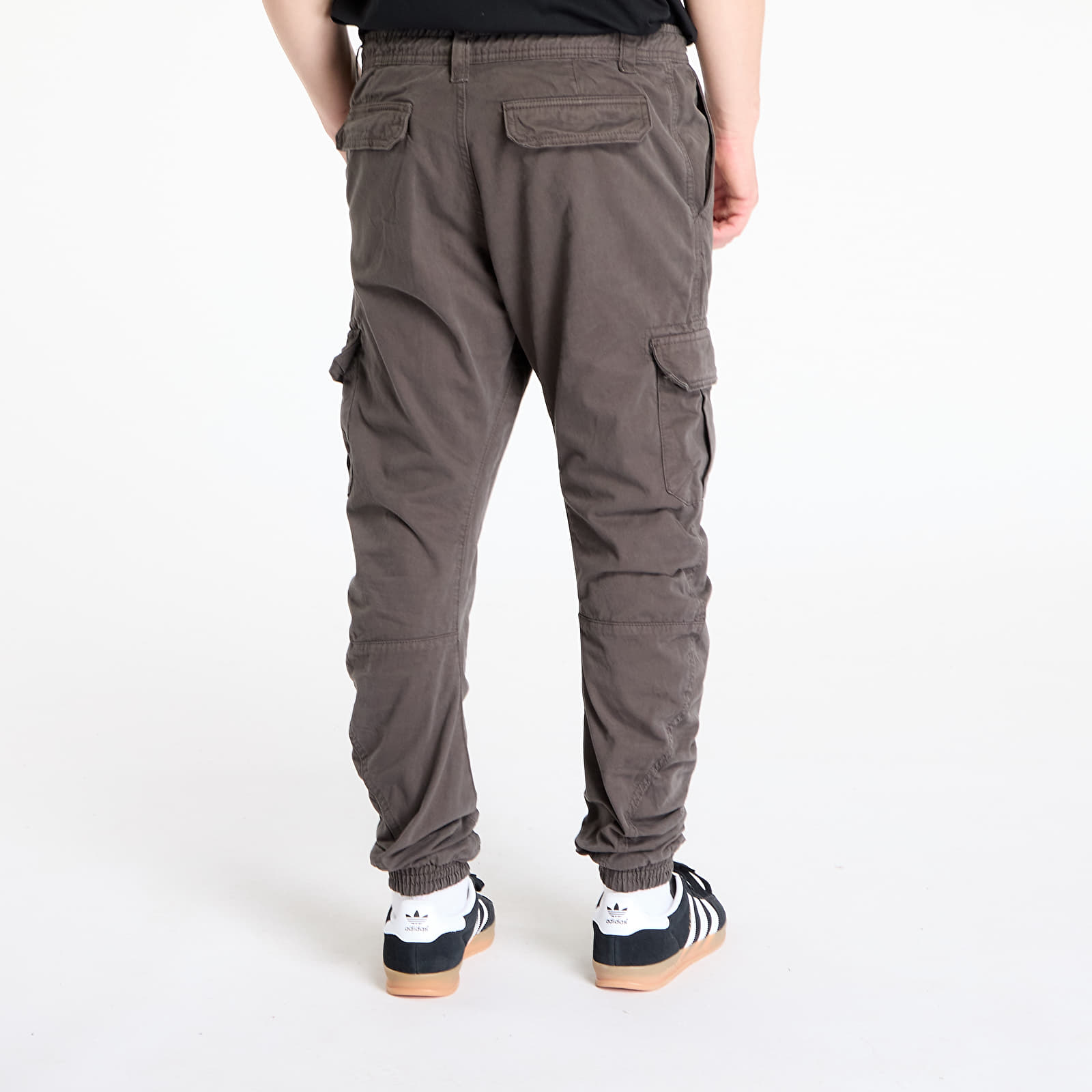 Cargo hlače Urban Classics Cargo Jogging Pants Grey
