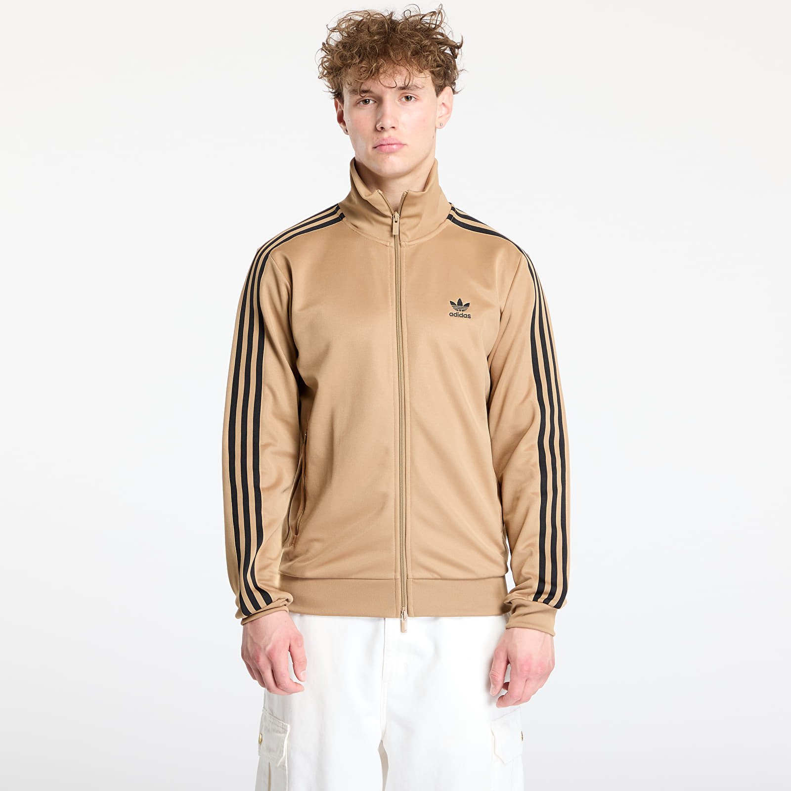 Meeste kampsunid adidas Adicolor Classics Beckenbauer Track Top Cardboard/ Black