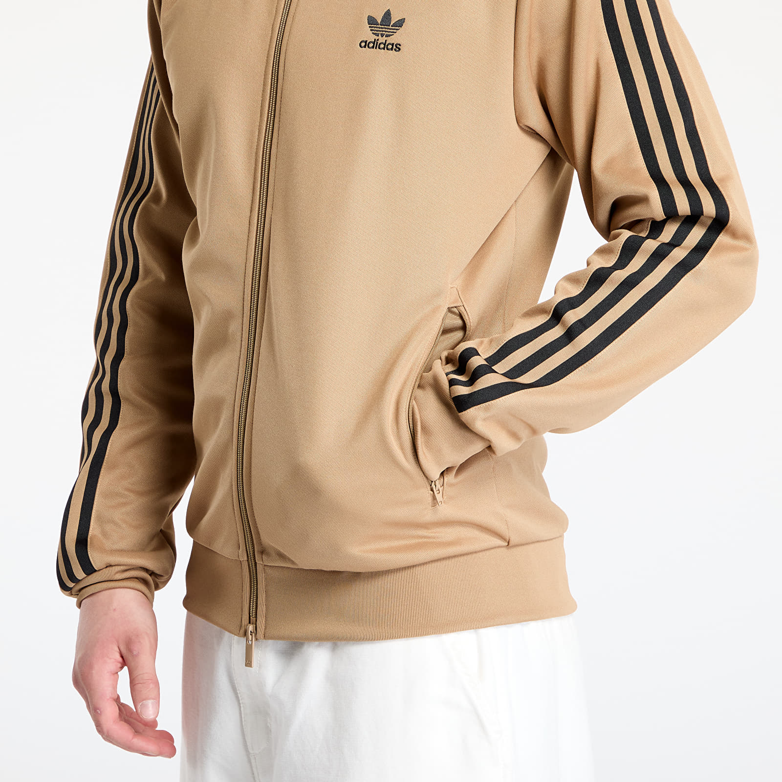Meeste kampsunid adidas Adicolor Classics Beckenbauer Track Top Cardboard/ Black