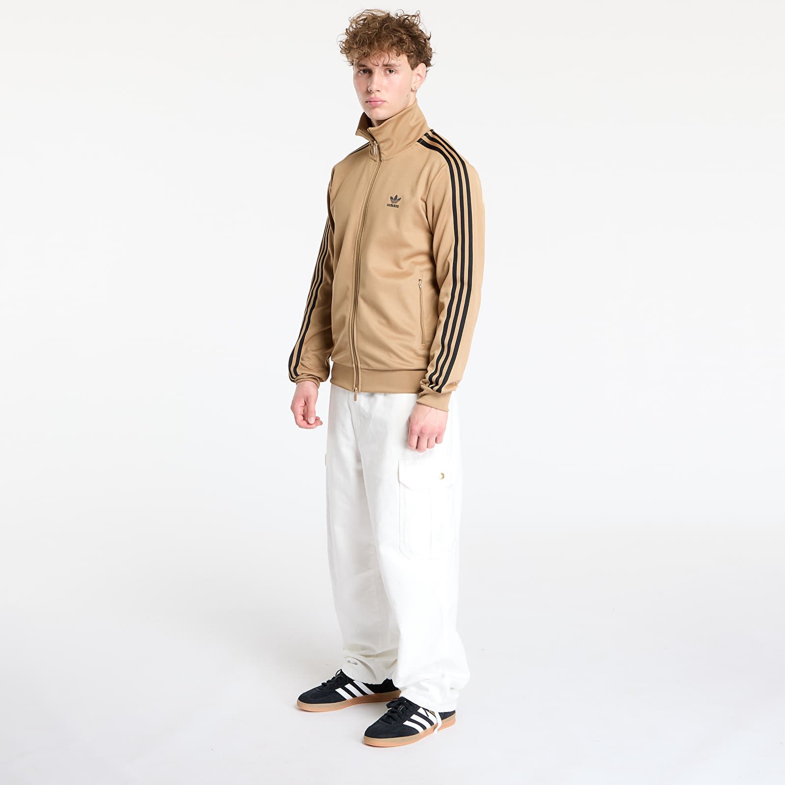 Meeste kampsunid adidas Adicolor Classics Beckenbauer Track Top Cardboard/ Black