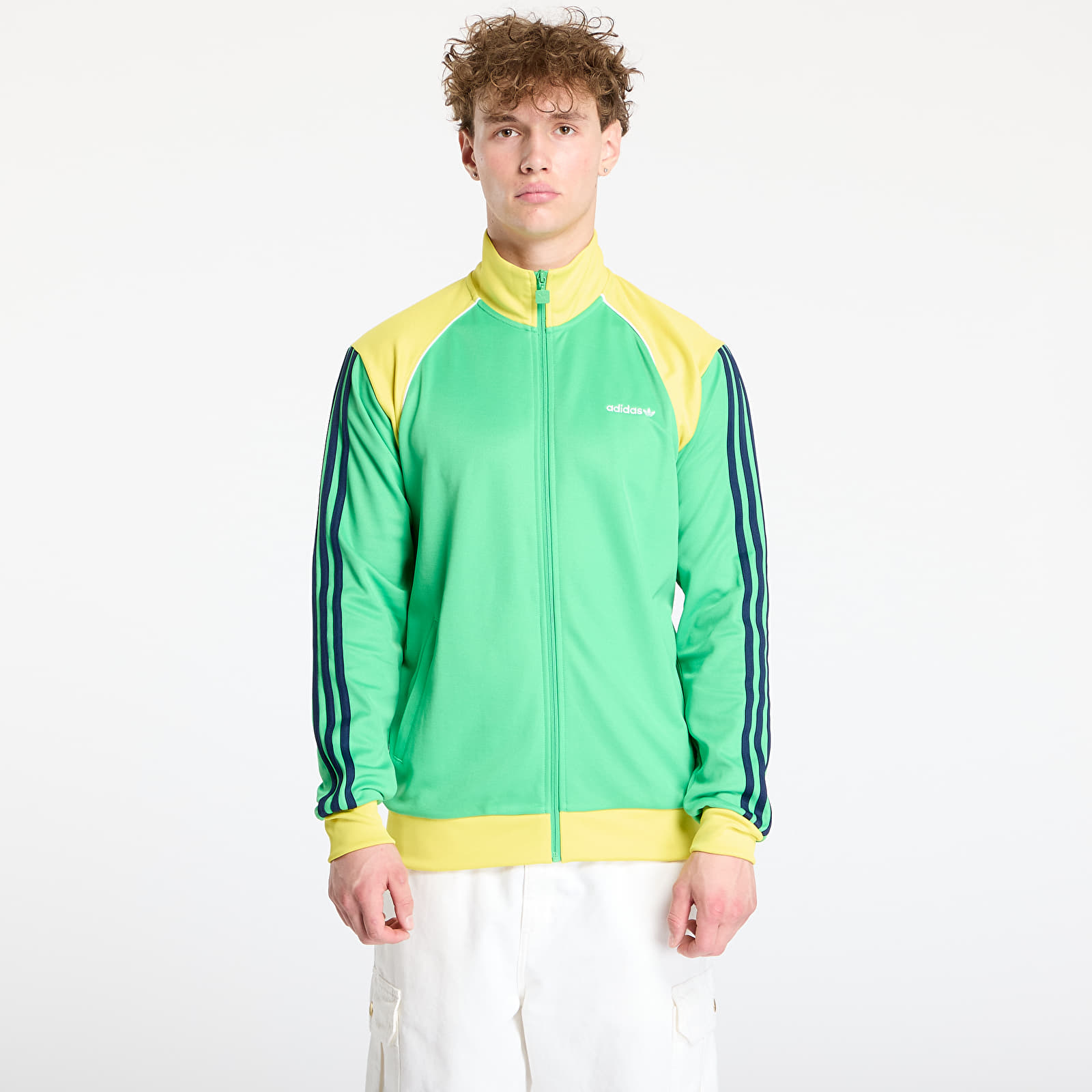 Sudaderas de hombre adidas Track Top Energy Green
