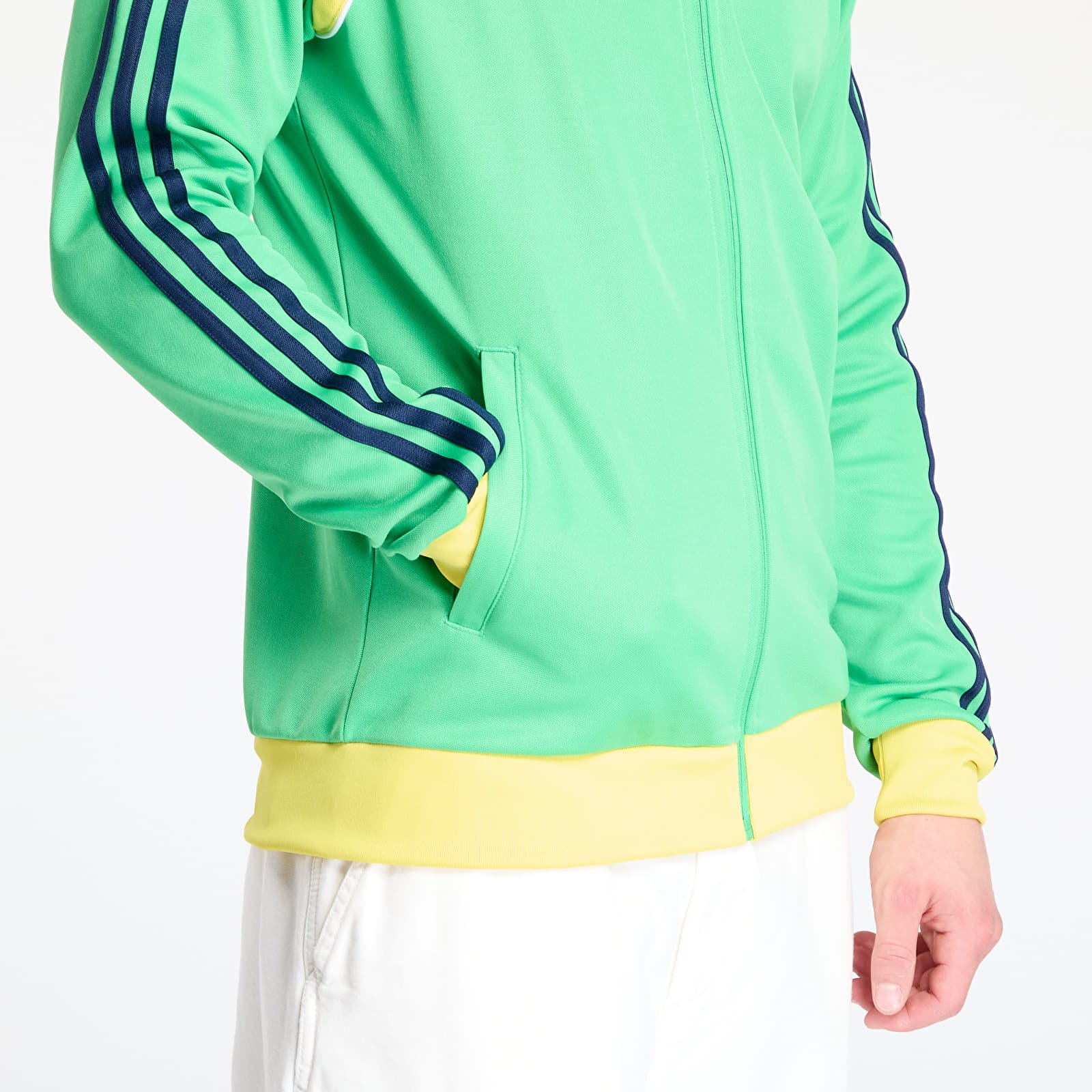 Sudaderas de hombre adidas Track Top Energy Green