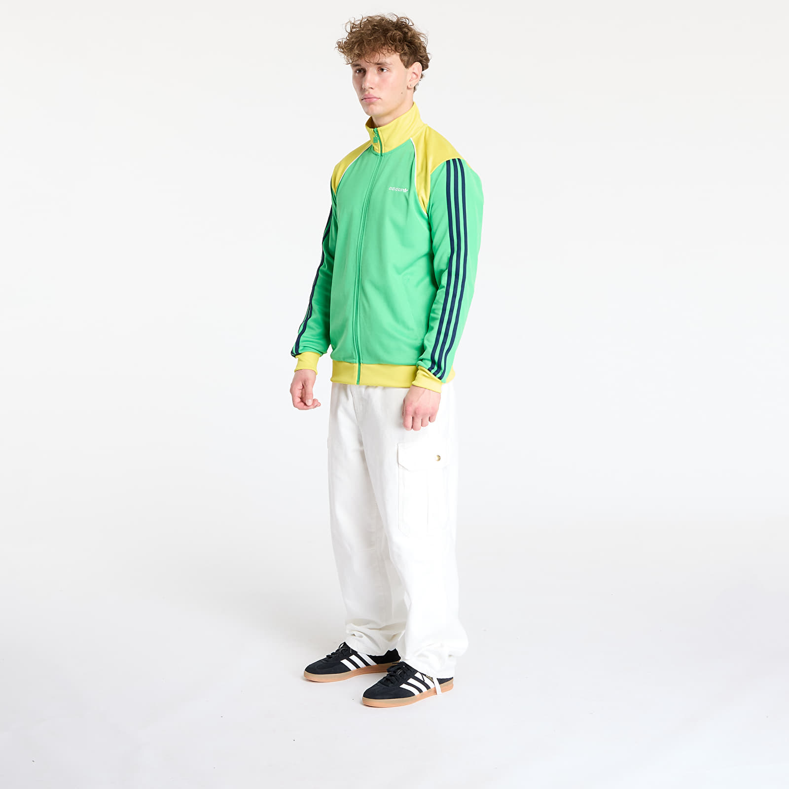 Sudaderas de hombre adidas Track Top Energy Green