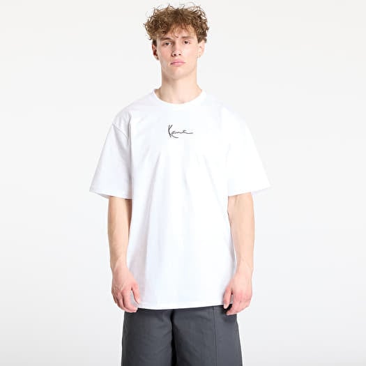 Tričko Karl Kani Signature Tee White