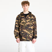 Urban Classics Camo Pull Over Windbreaker Camo Green