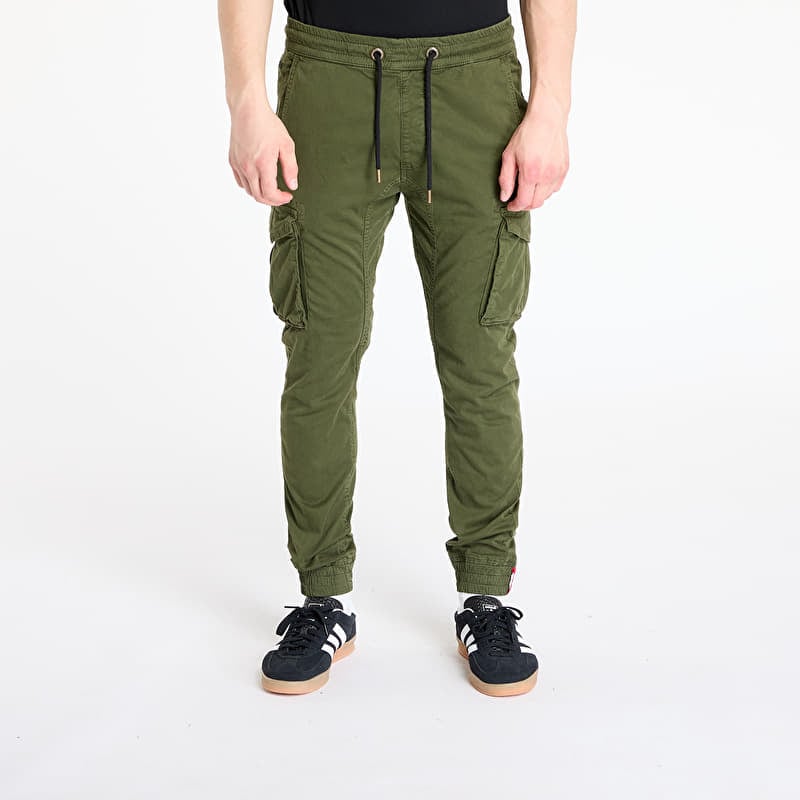 Alpha Industries Cotton Twill Jogger Dark Olive