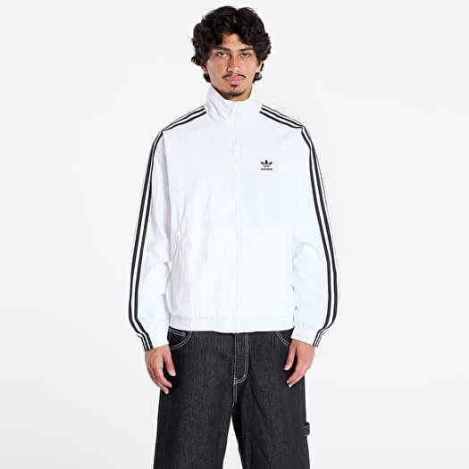 Jaka adidas Adicolor Woven Firebird Track Top White/ Black