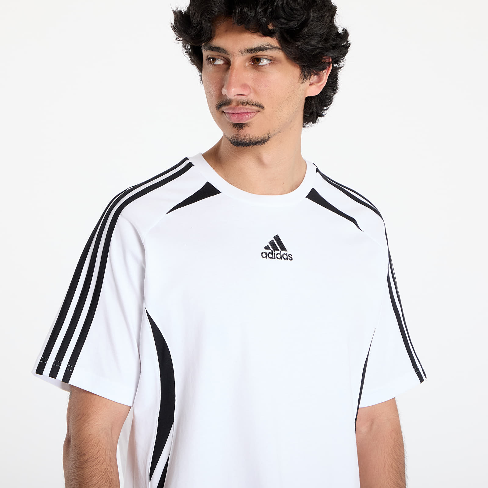 Camisetas hombre adidas Teamgeist Cotton T-Shirt White