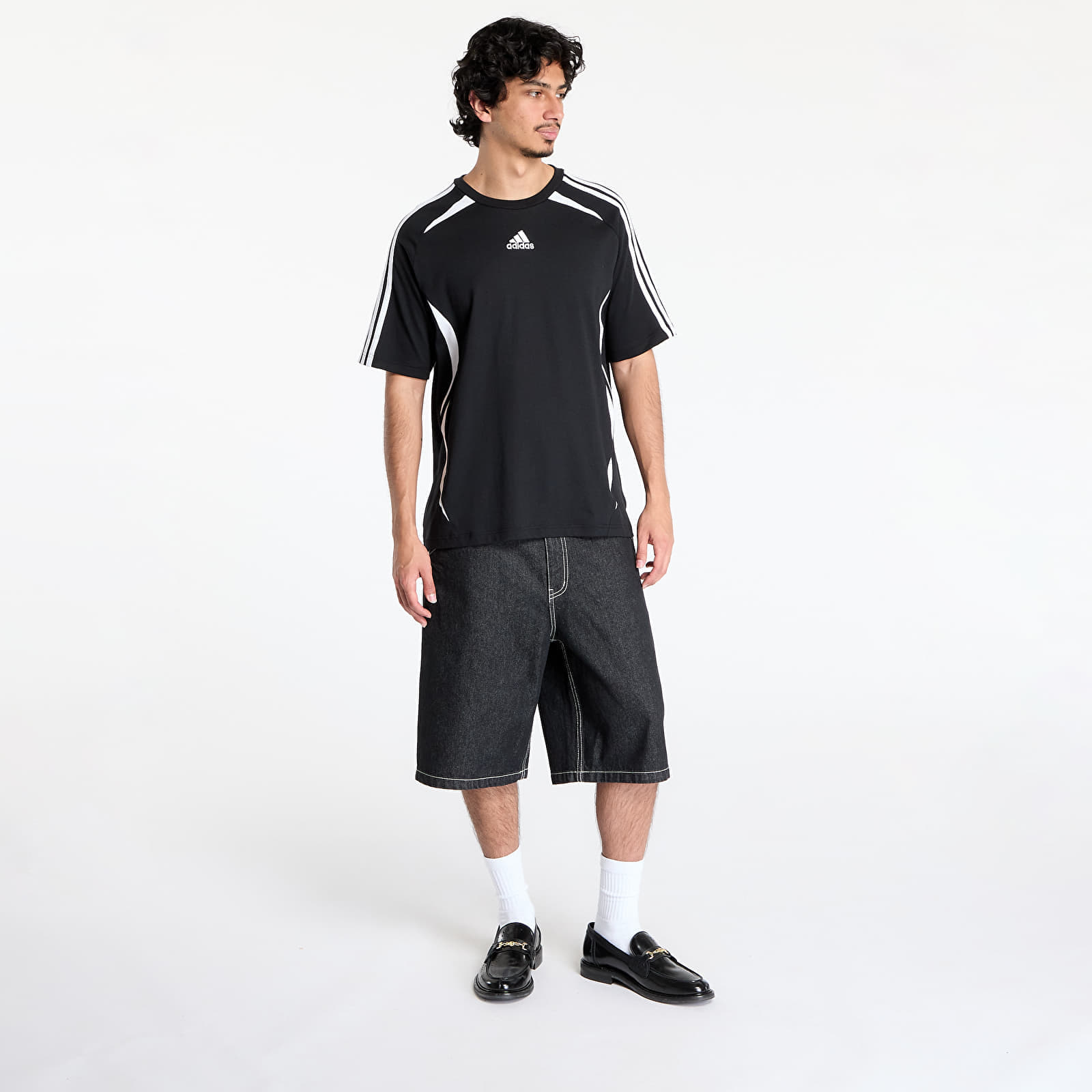 T-shirt adidas Teamgeist Cotton T-Shirt Black L