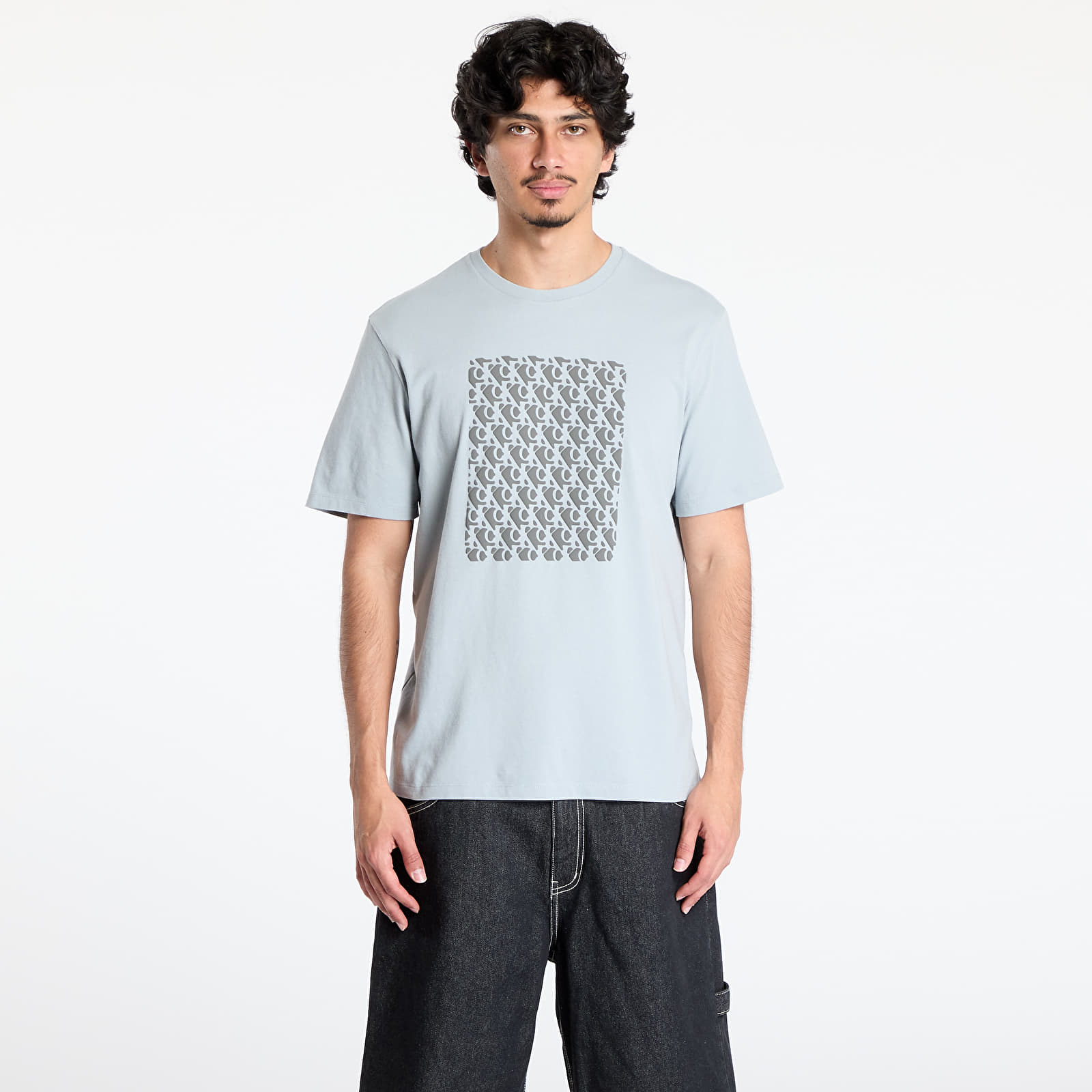 Heren T-shirts Calvin Klein Jeans Short Sleeve Tee Quarry