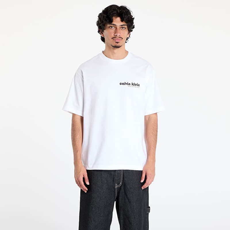 T-shirt Calvin Klein Jeans Short Sleeve Tee Brilliant White