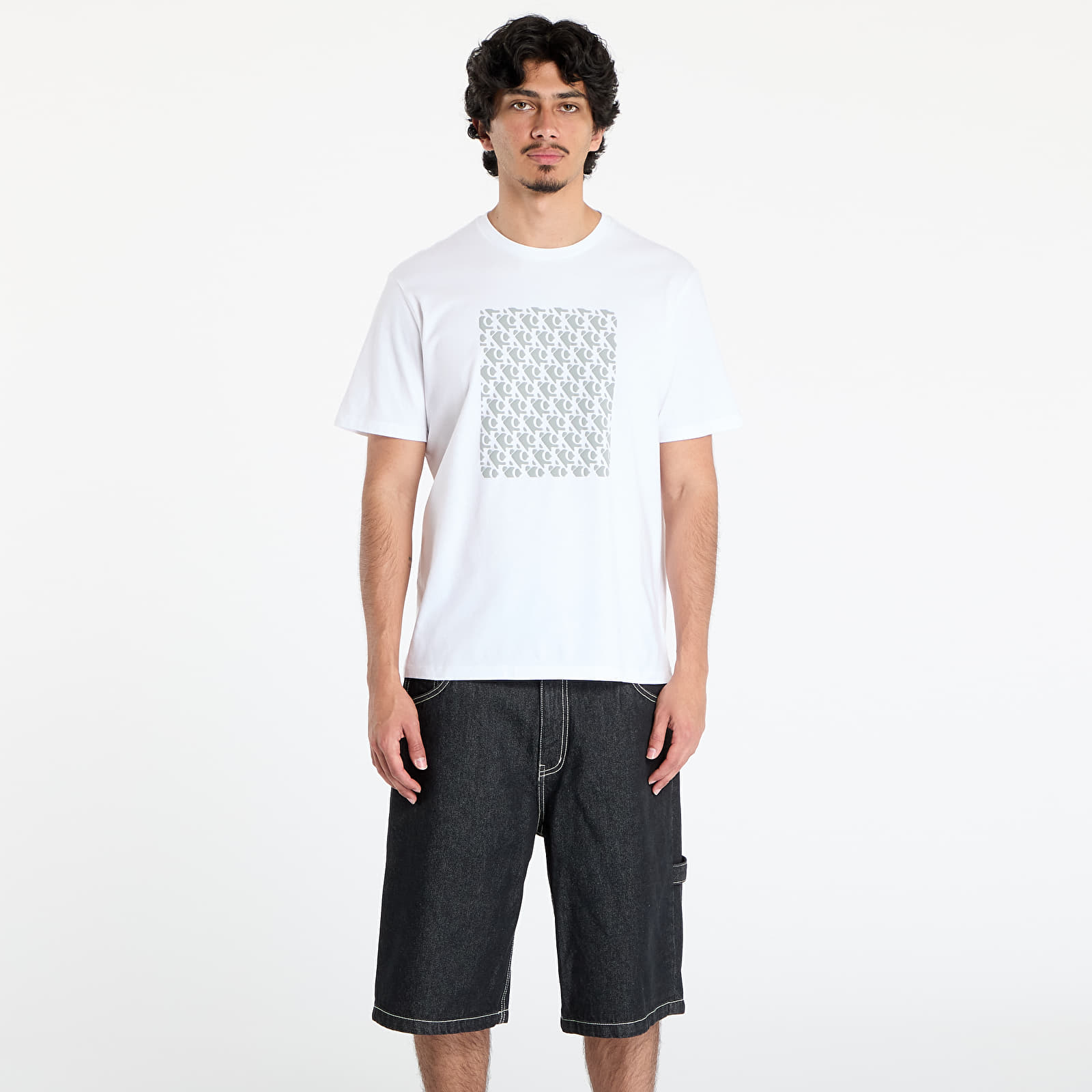 T-Shirts Männer Calvin Klein Jeans Short Sleeve Tee Brilliant White