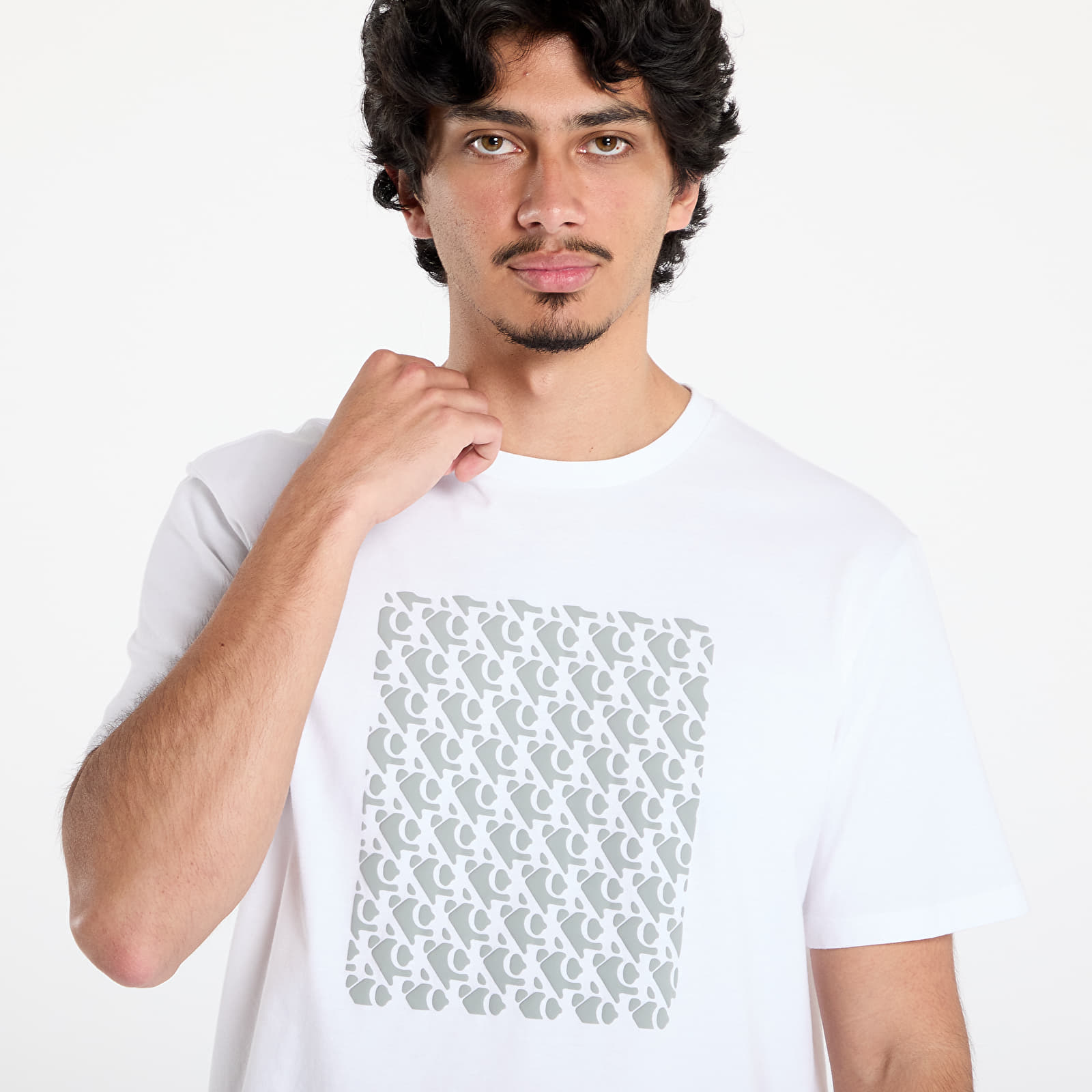 T-Shirts Männer Calvin Klein Jeans Short Sleeve Tee Brilliant White