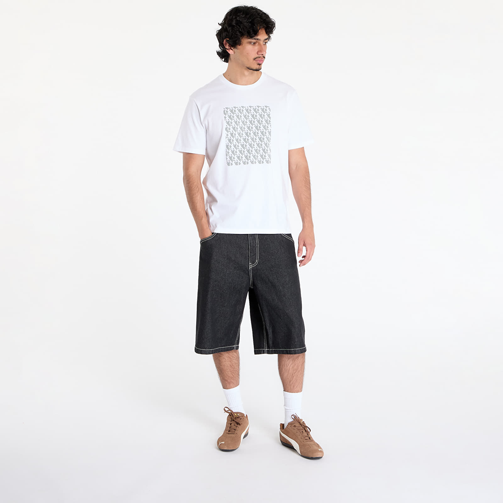 T-Shirts Männer Calvin Klein Jeans Short Sleeve Tee Brilliant White