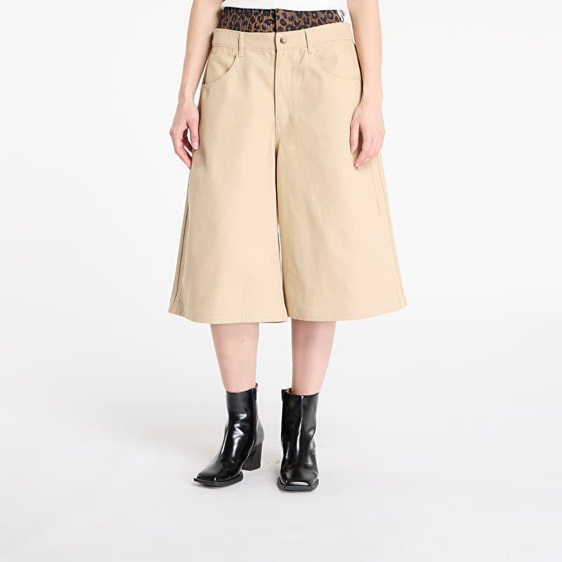 Short adidas Firebird Utility Jorts Stone Khaki/ Signal Green