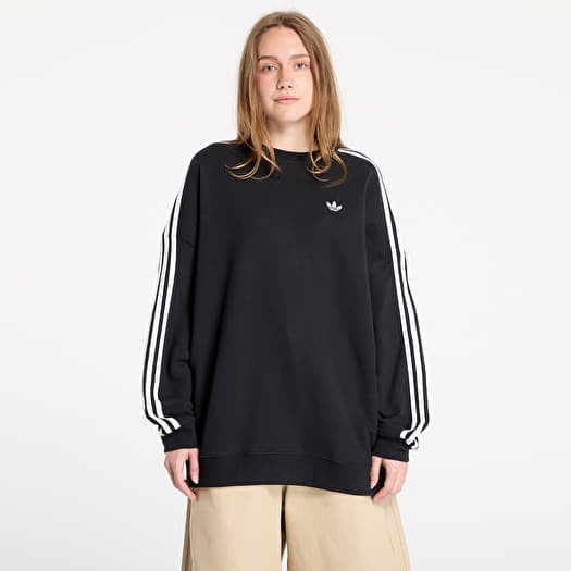 Sweatshirt adidas Adicolor 3-Stripes Adilenium Sweatshirt Black/ Black