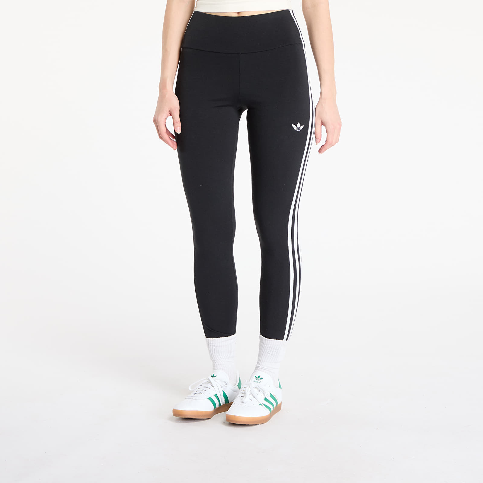 Leggings adidas Adicolor 3-Stripes Leggings Black/ White S akciós termékkép 1