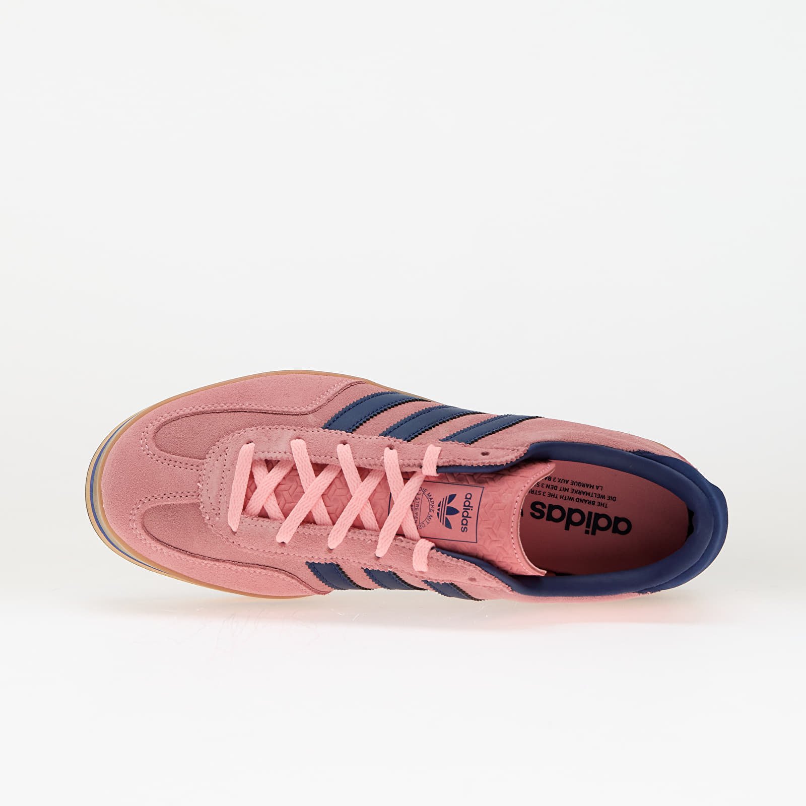 Women's sneakers and shoes adidas Gazelle Stack W Glow Pink/ Victory Blue/ Gum