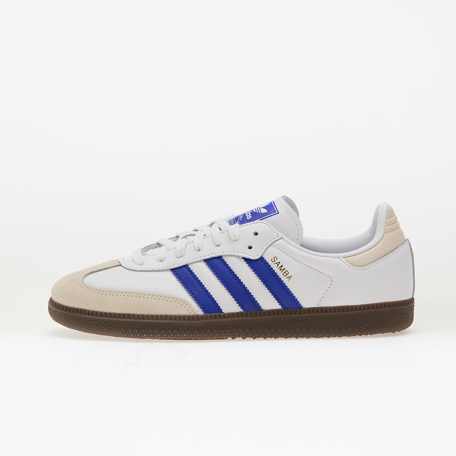 Men's sneakers and shoes adidas Samba OG Ftw White/ Lucid Blue/ Gum5