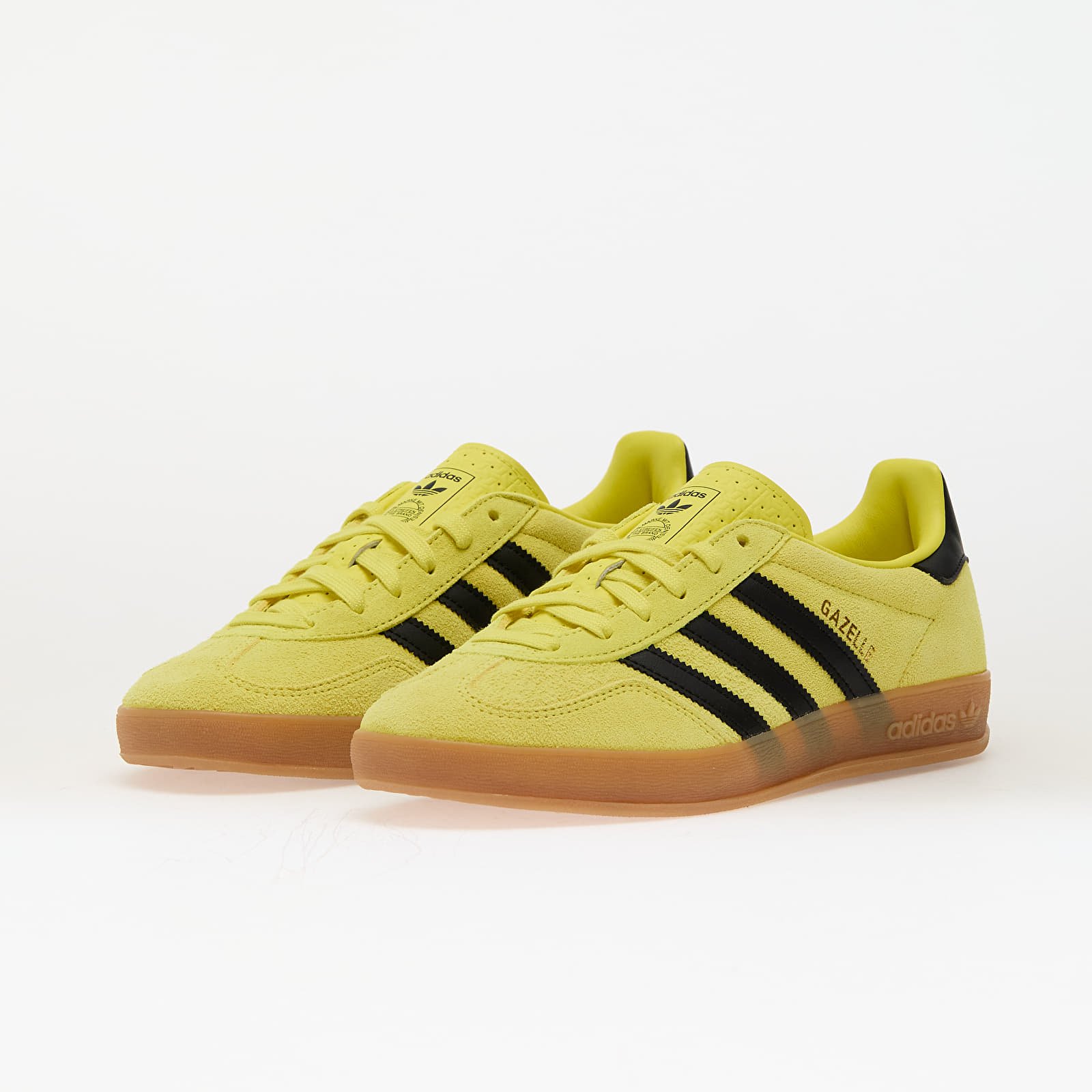 Men's sneakers and shoes adidas Gazelle Indoor Shoyel/ Core Black/ Gold Metallic