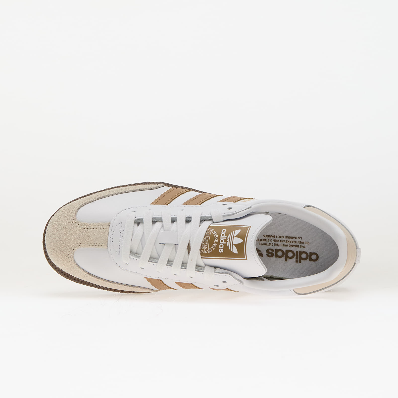 Zapatillas Hombre adidas Samba OG Ftw White/ Cardboard/ Gum5