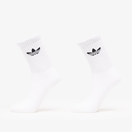 Ponožky adidas Reflective Crew Socks 2-Pack White/ Reflective Silver