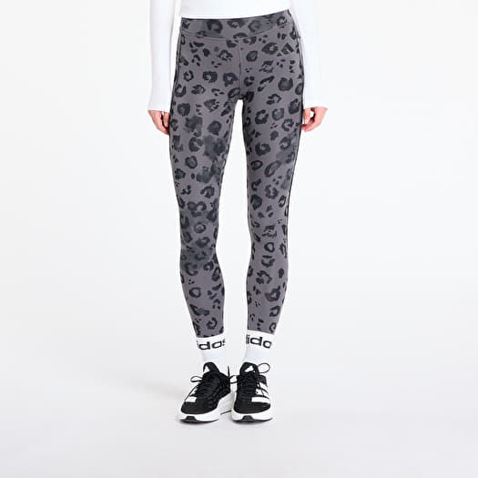Leggins adidas Optime Essentials Full Length Leggings Print Grey Five