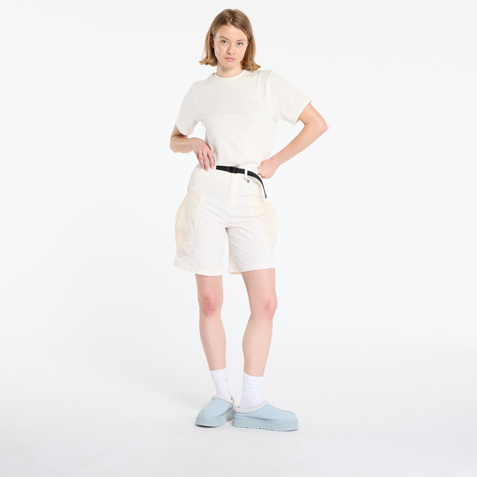Pantalones cortos The North Face Fabric Mix Pants - Ap White Dune