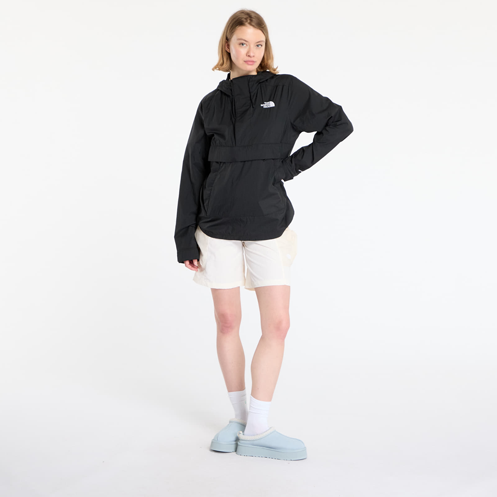 Jassen The North Face Ersa Unisex Wind Anorak TNF Black