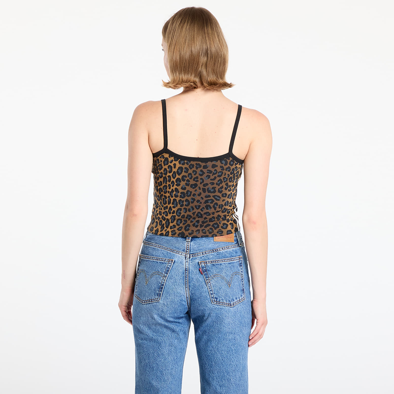 Toppe adidas Leopard Tank Top Multicolor/ White